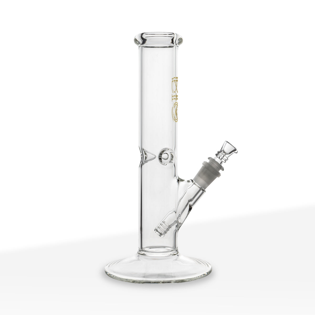BIO Glass Classic Straight Water Pipe 12" - 14mm