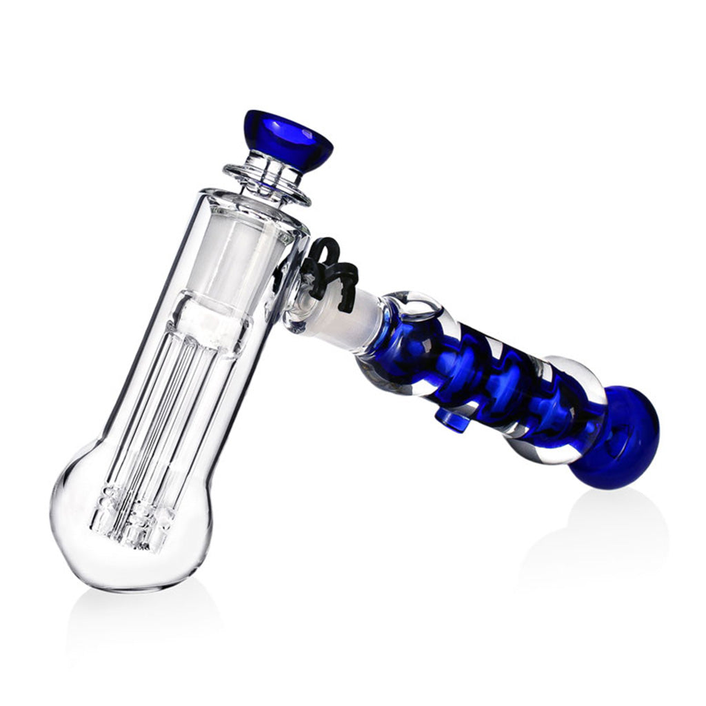 Buy blue Phoenix Star Freezable Glycerin Tree Bubbler – hand pipe for cool, smooth hits available online