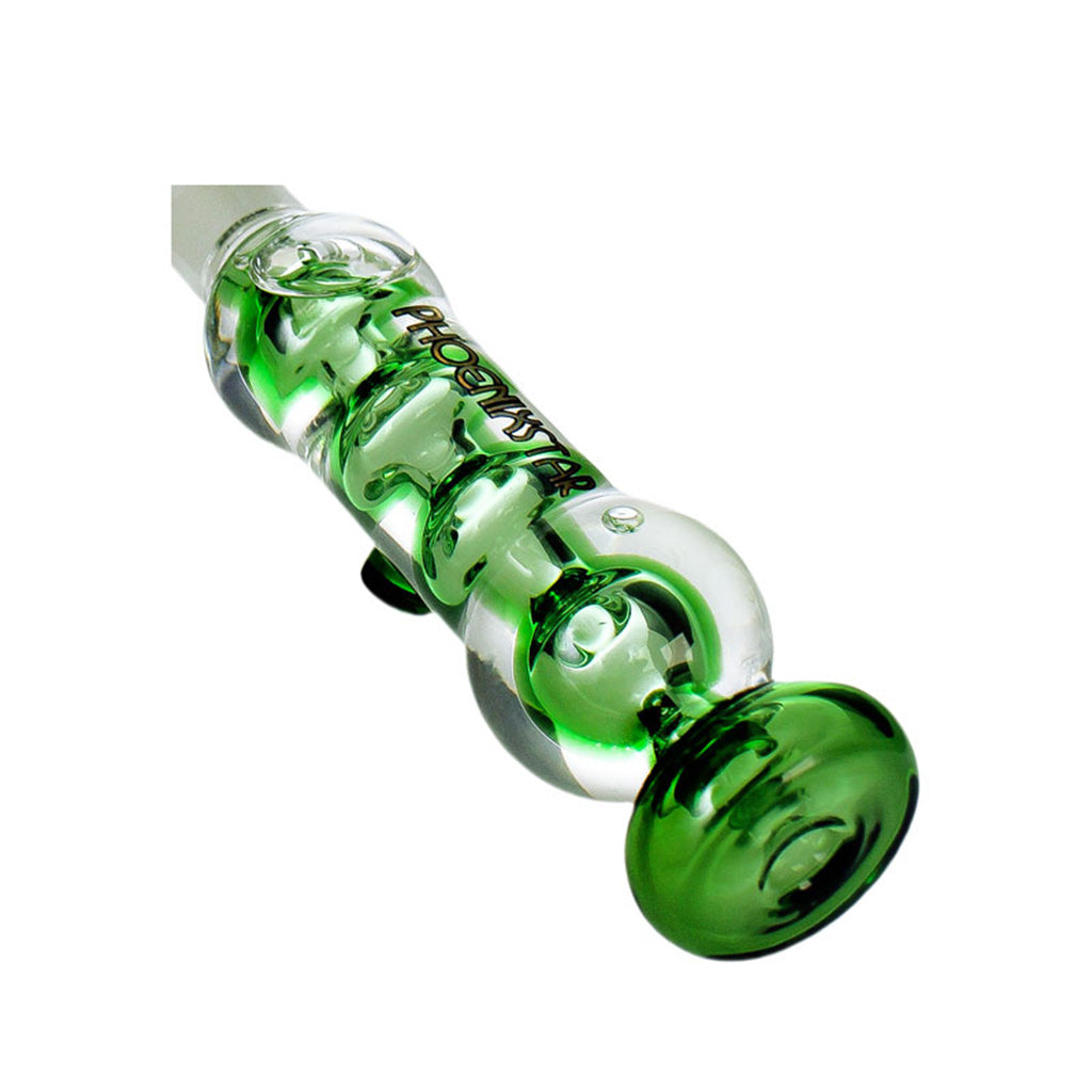 Shop Phoenix Star freezable glycerin mouthpiece in green – replacement part for 7.5" glycerin bubbler at Fat Ass Glass