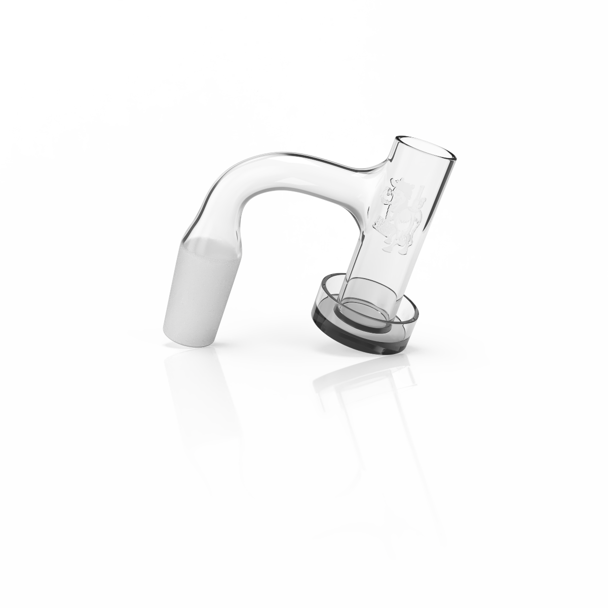 14mm Male 90 Degree Thick Dish Quartz FULL WELD