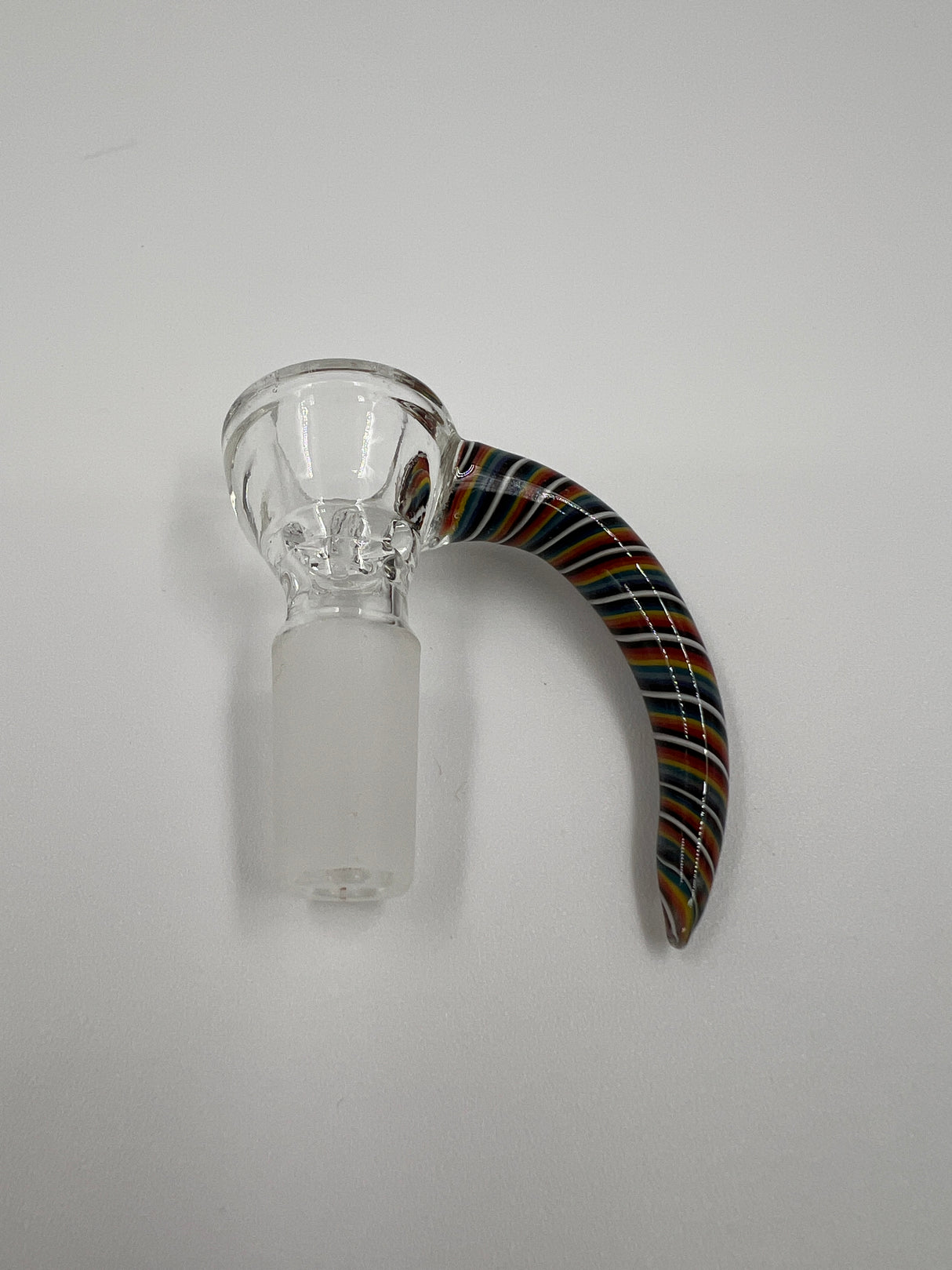 Horned Flower Slide with Glass Screen