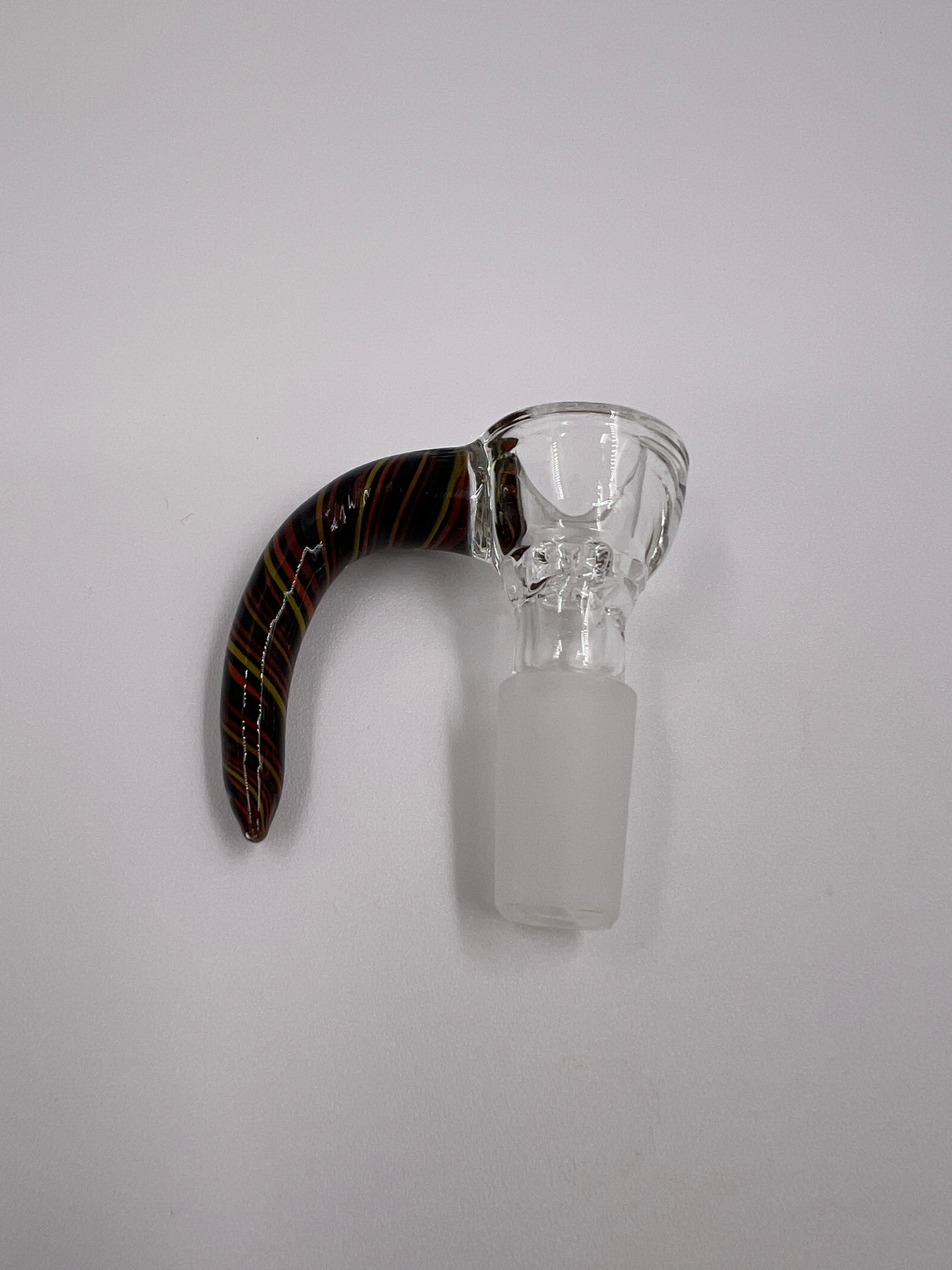 Horned Flower Slide with Glass Screen