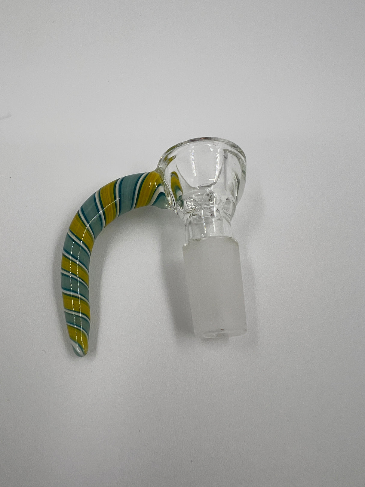 Horned Flower Slide with Glass Screen