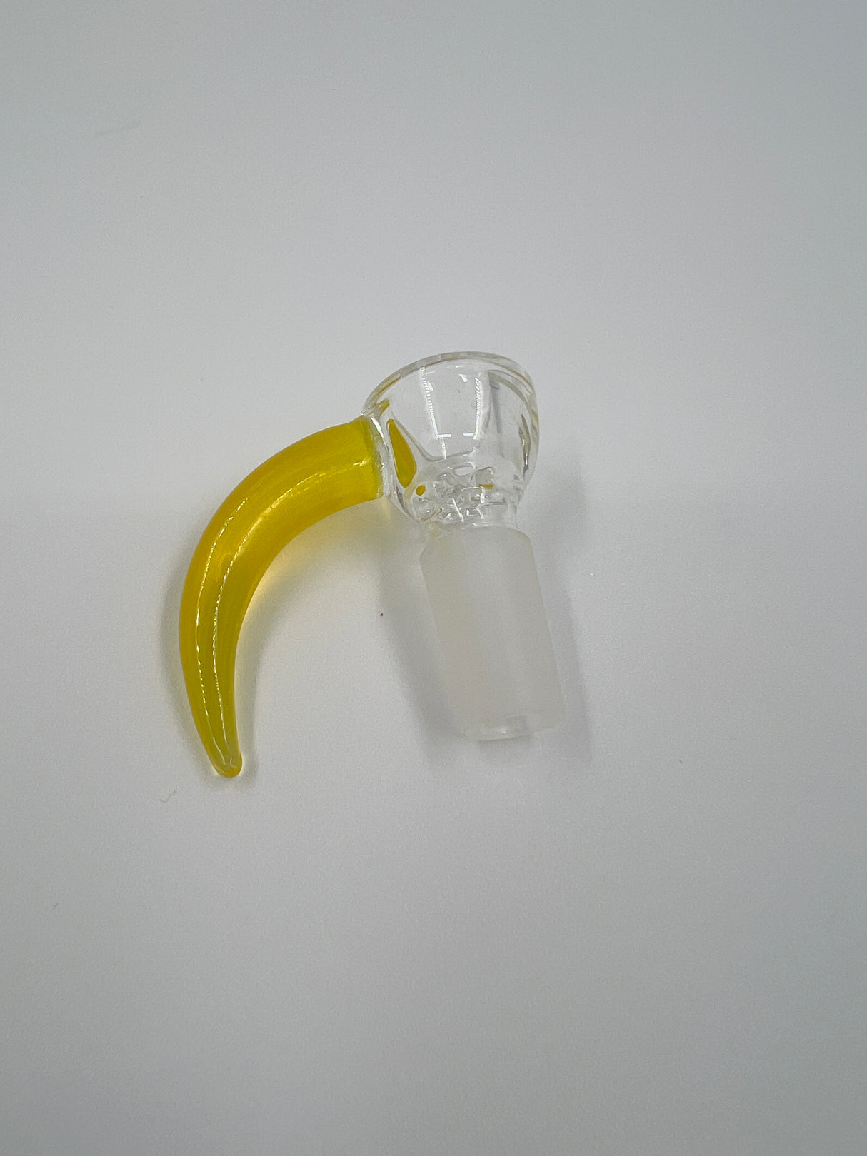 Horned Flower Slide with Glass Screen
