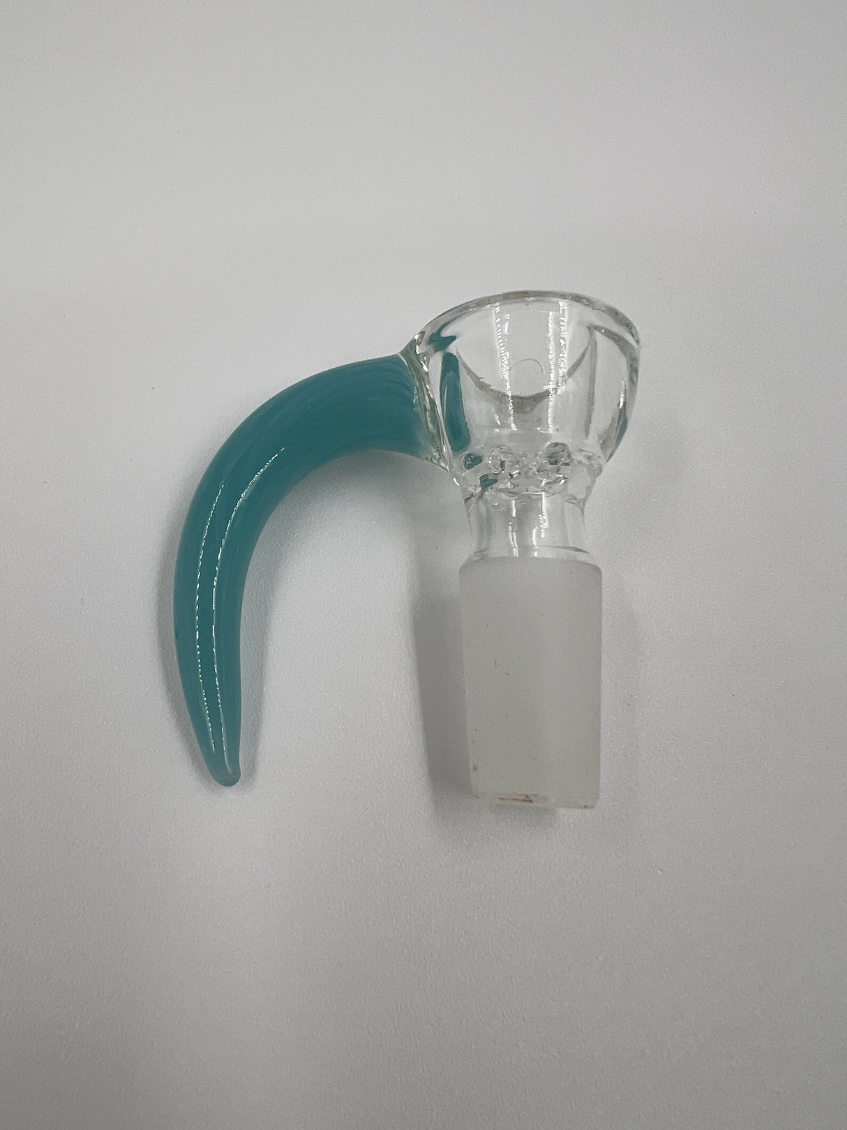 Horned Flower Slide with Glass Screen