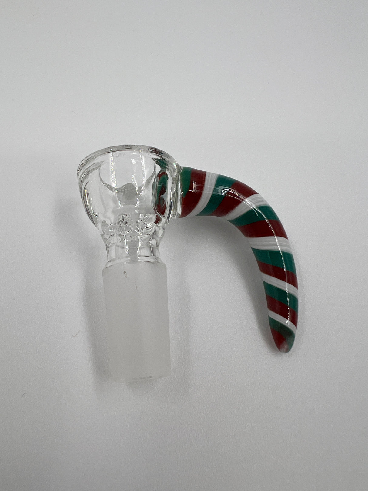 Horned Flower Slide with Glass Screen