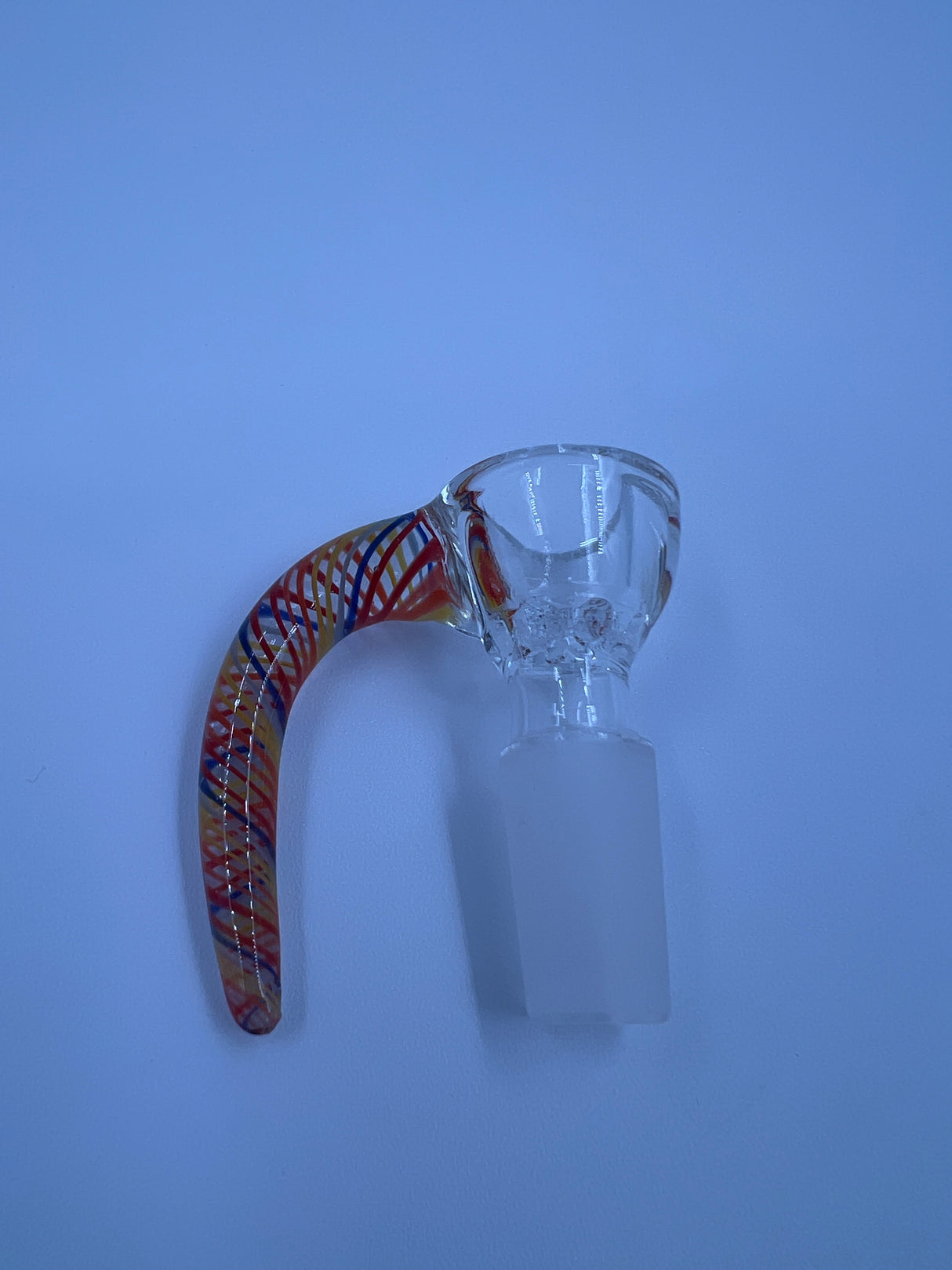 Horned Flower Slide with Glass Screen