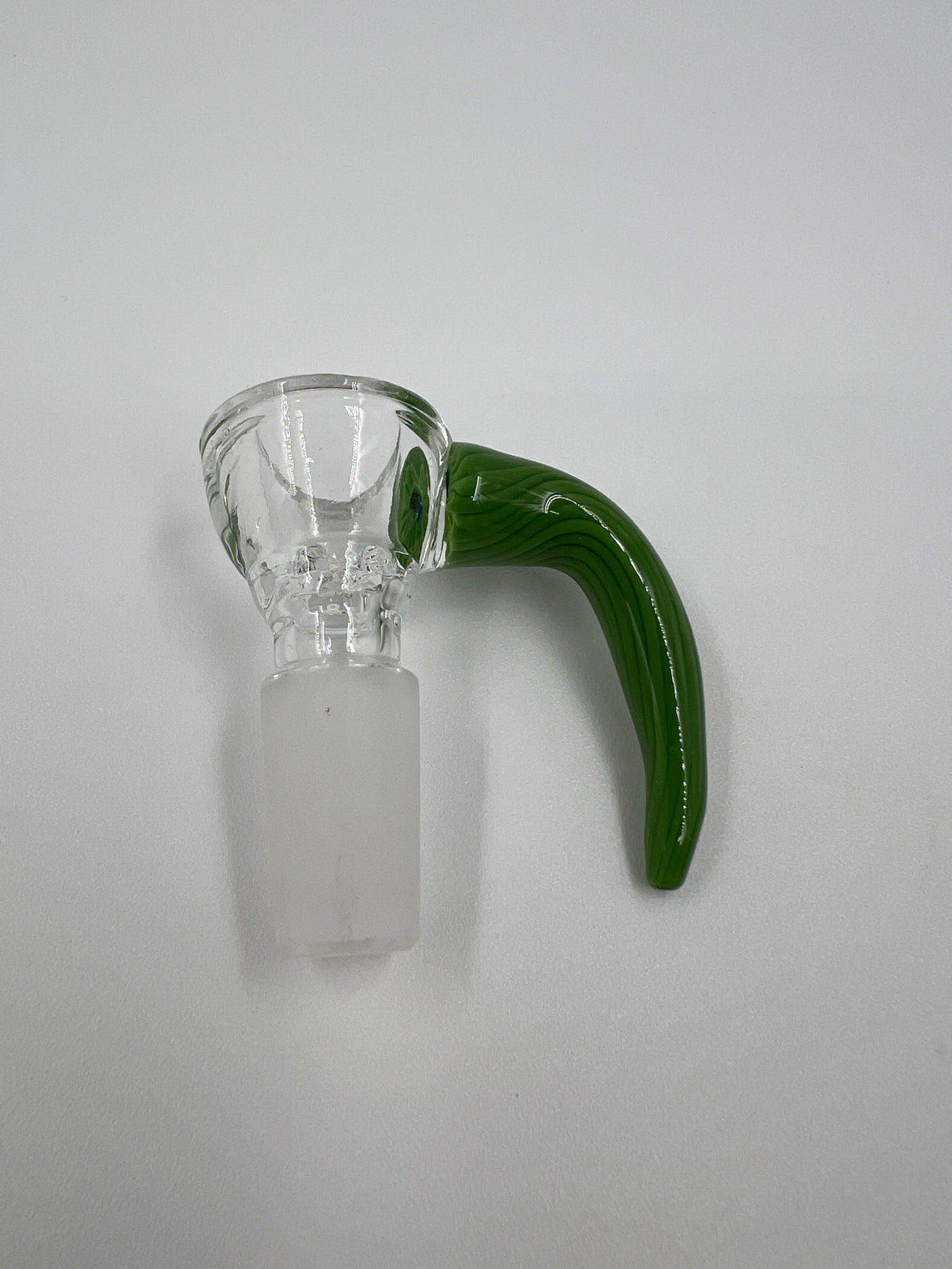 Horned Flower Slide with Glass Screen