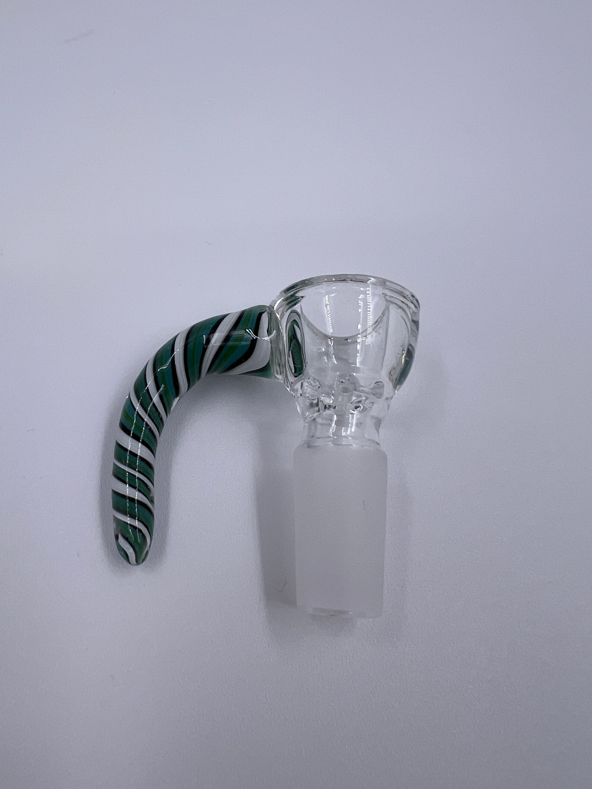 Horned Flower Slide with Glass Screen