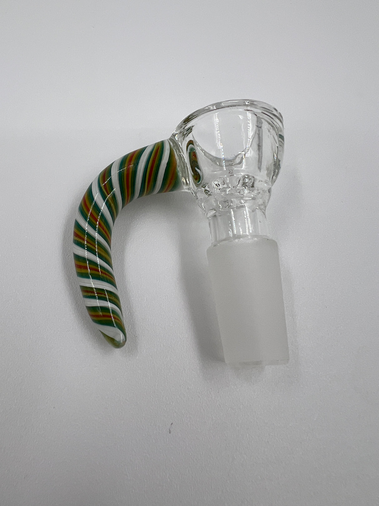 Horned Flower Slide with Glass Screen