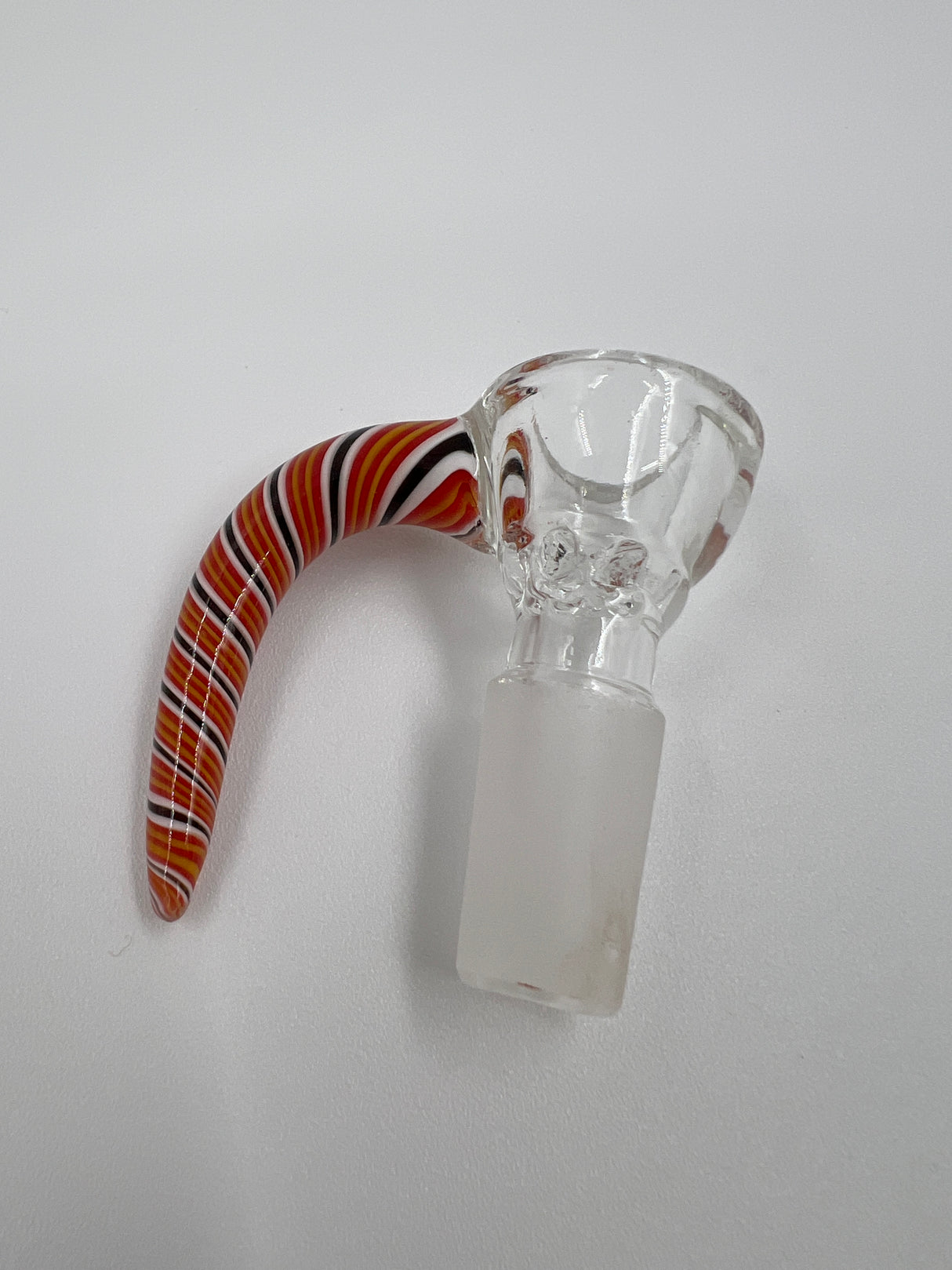 Horned Flower Slide with Glass Screen