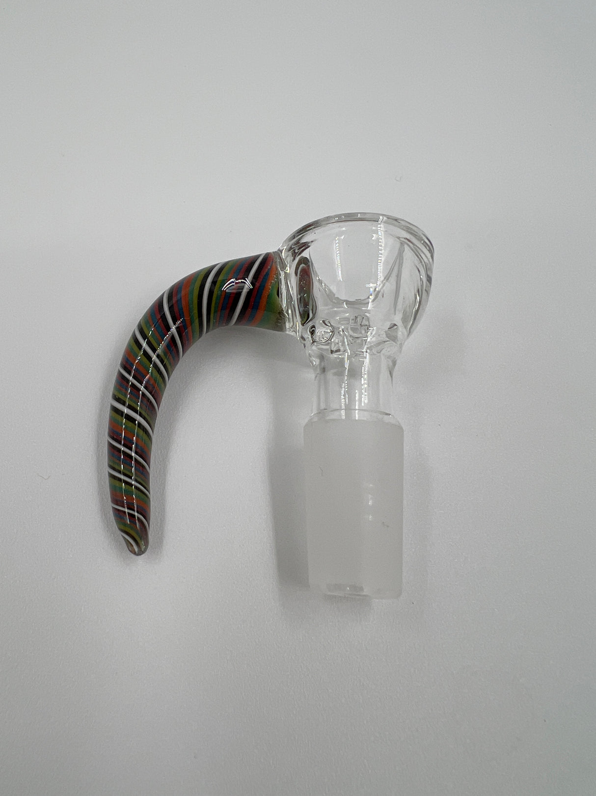 Horned Flower Slide with Glass Screen