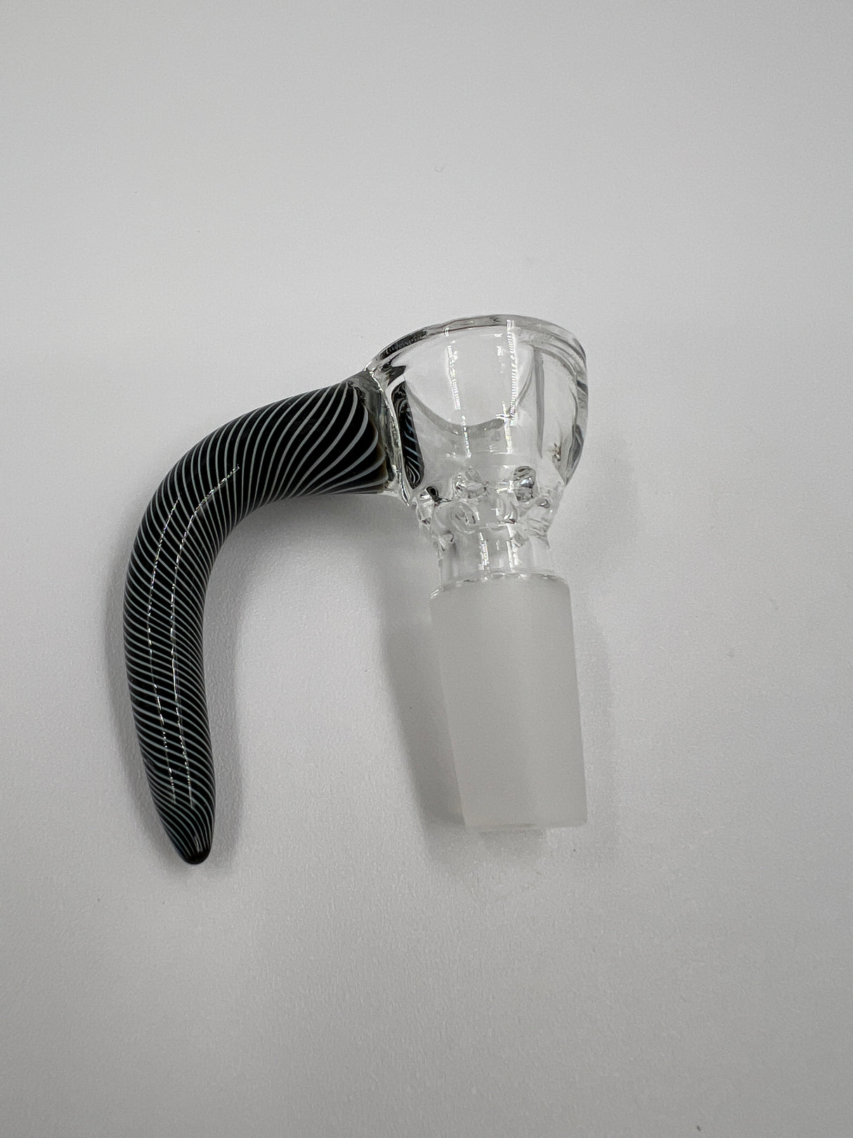 Horned Flower Slide with Glass Screen