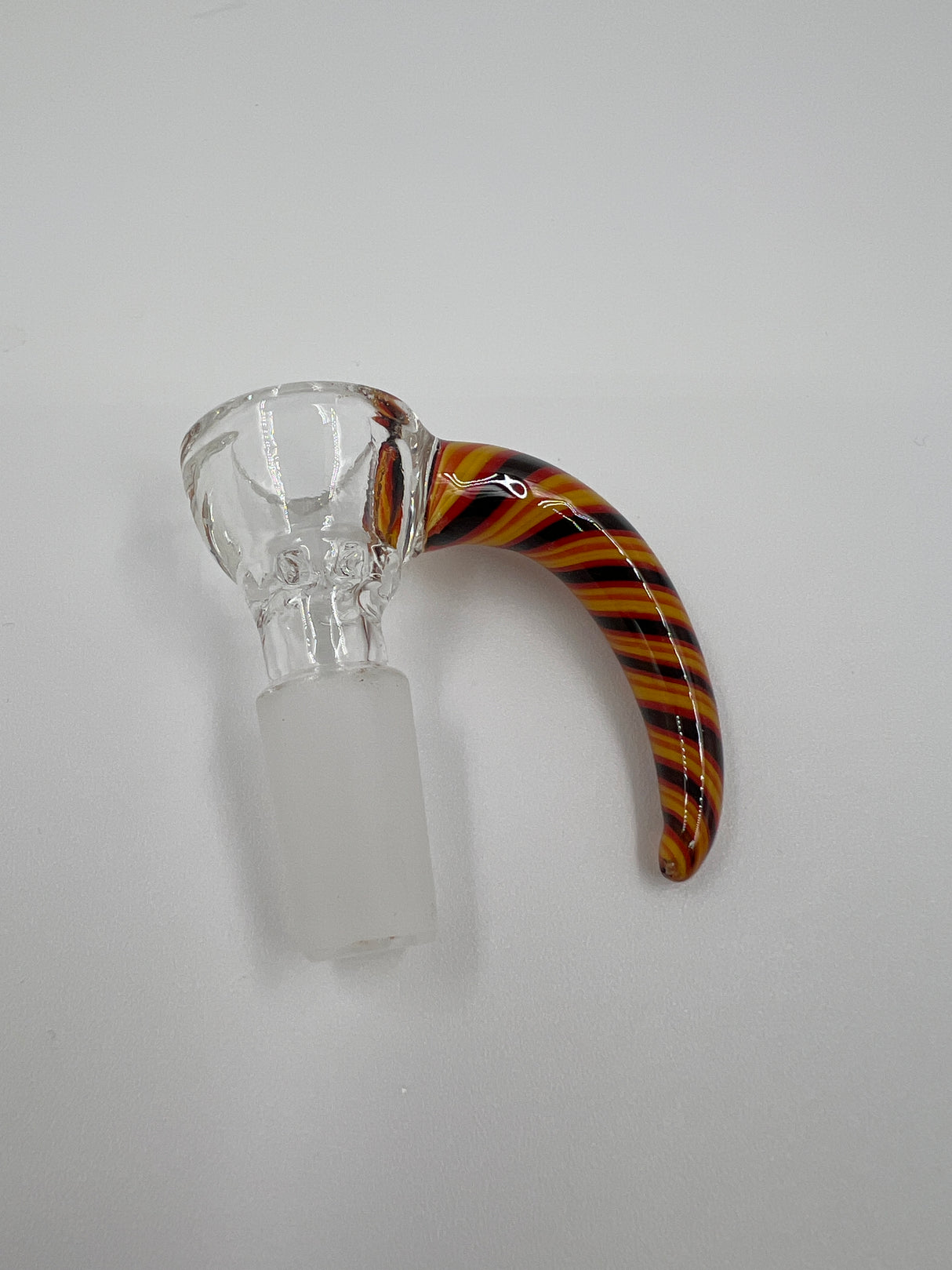 Horned Flower Slide with Glass Screen