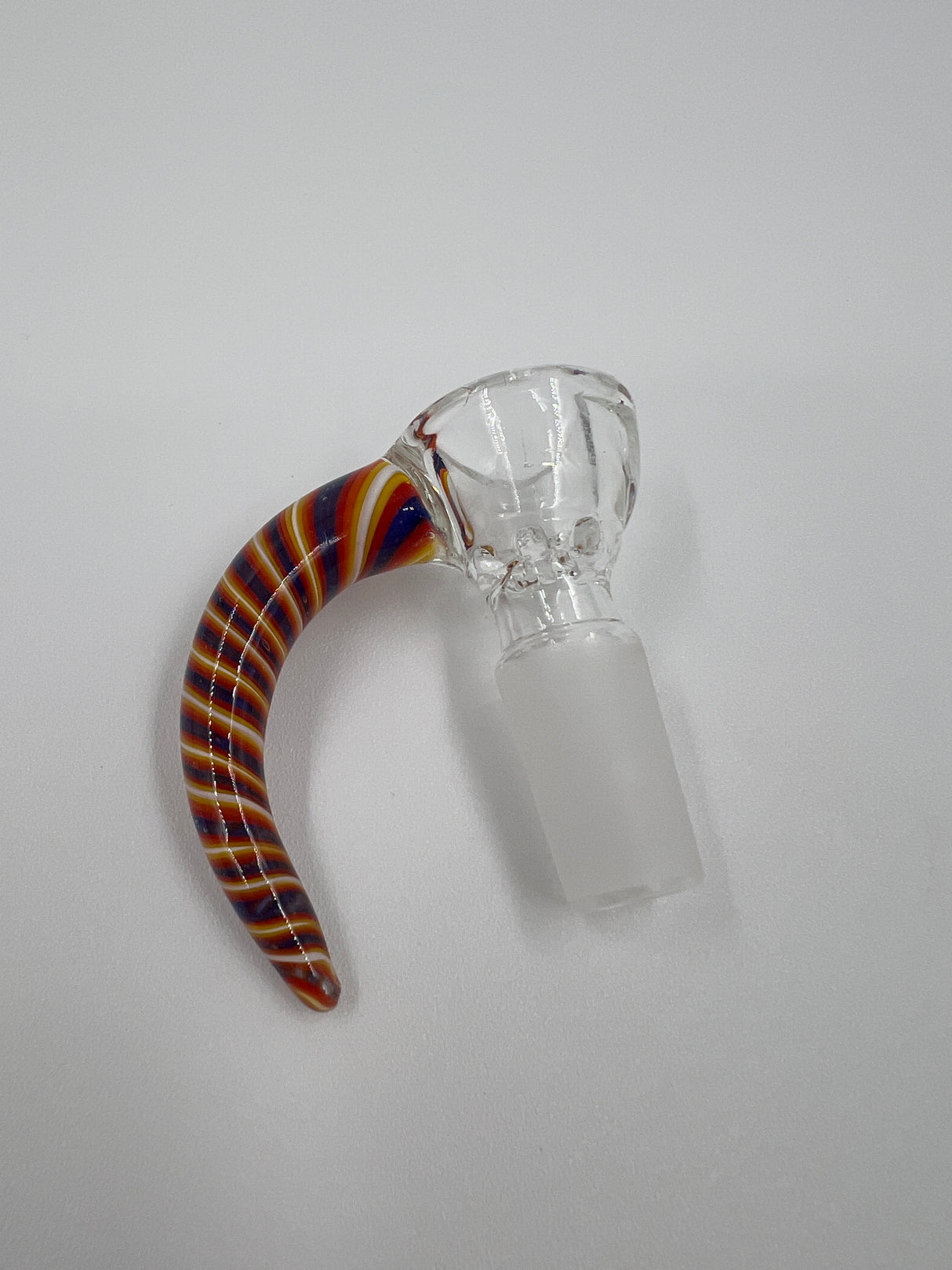 Horned Flower Slide with Glass Screen