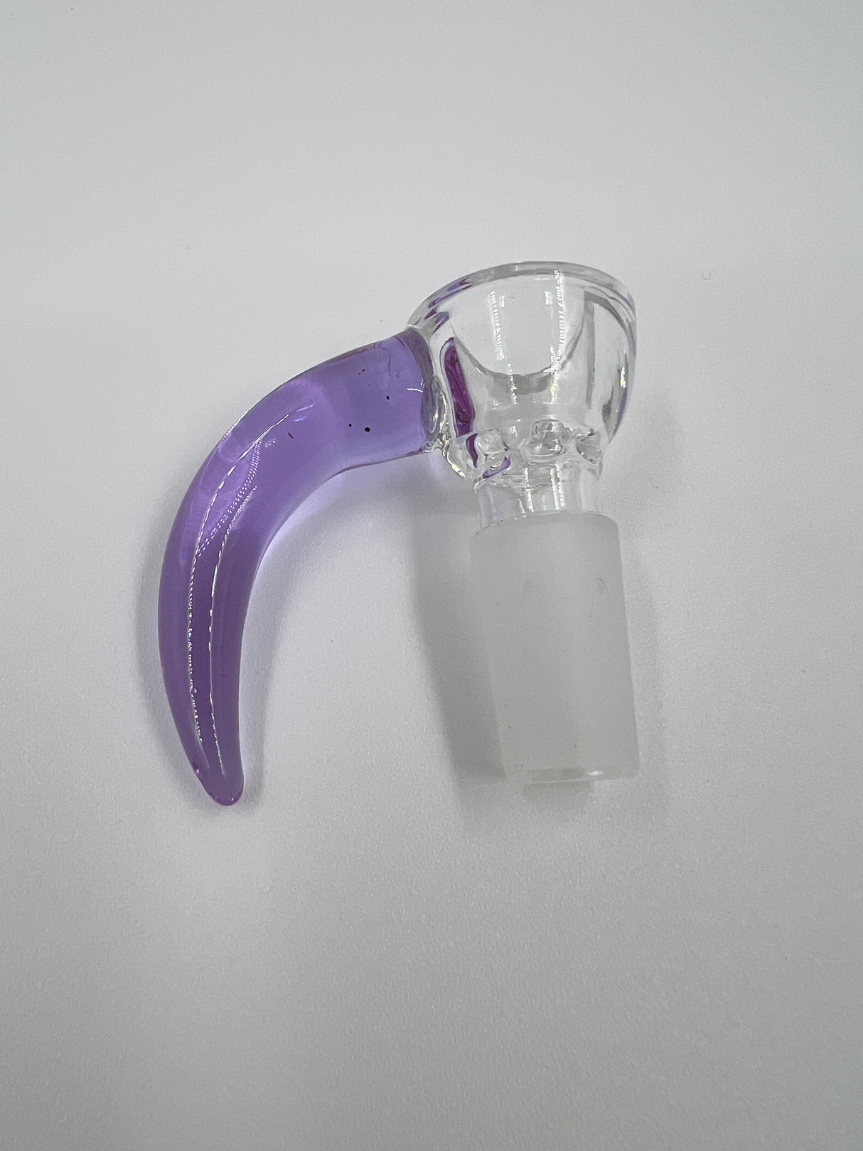 Horned Flower Slide with Glass Screen