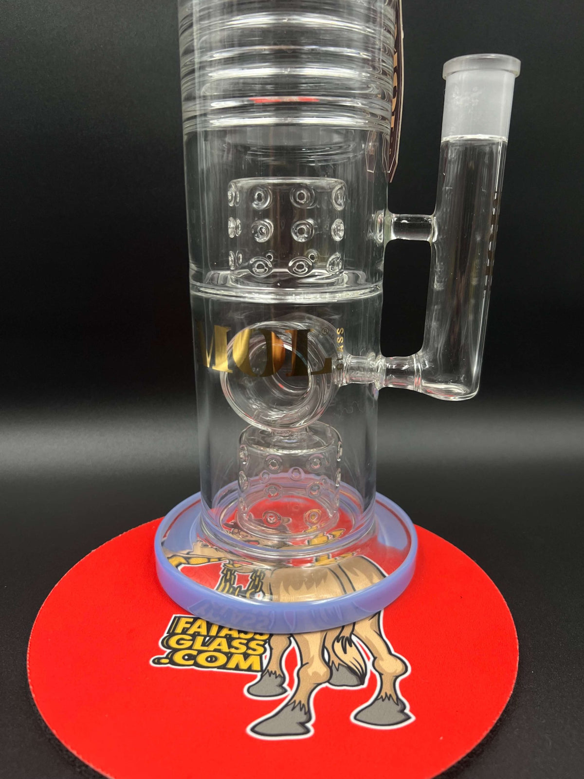 MOL Glass 18" 18mm Straight Tube