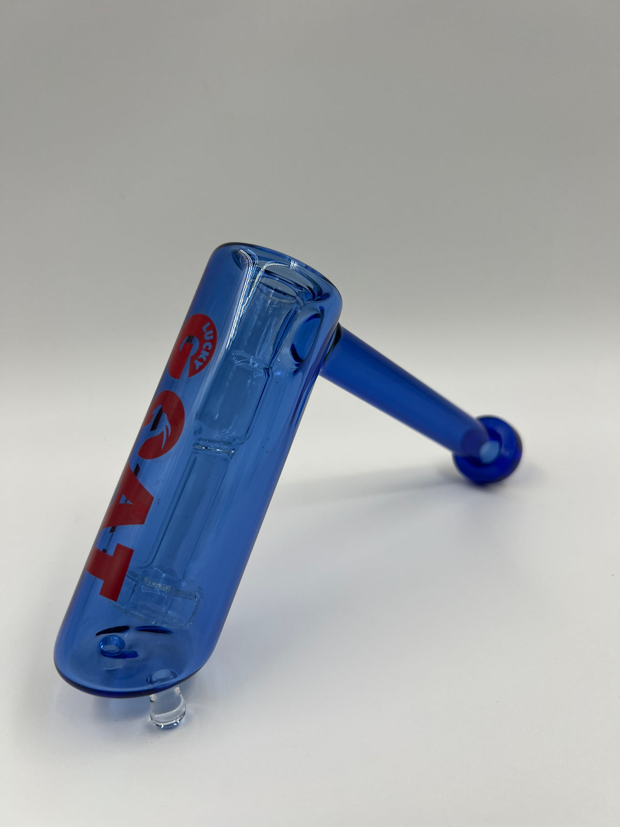 7" Lucky Goat Glass Percolated Hammer Bubbler