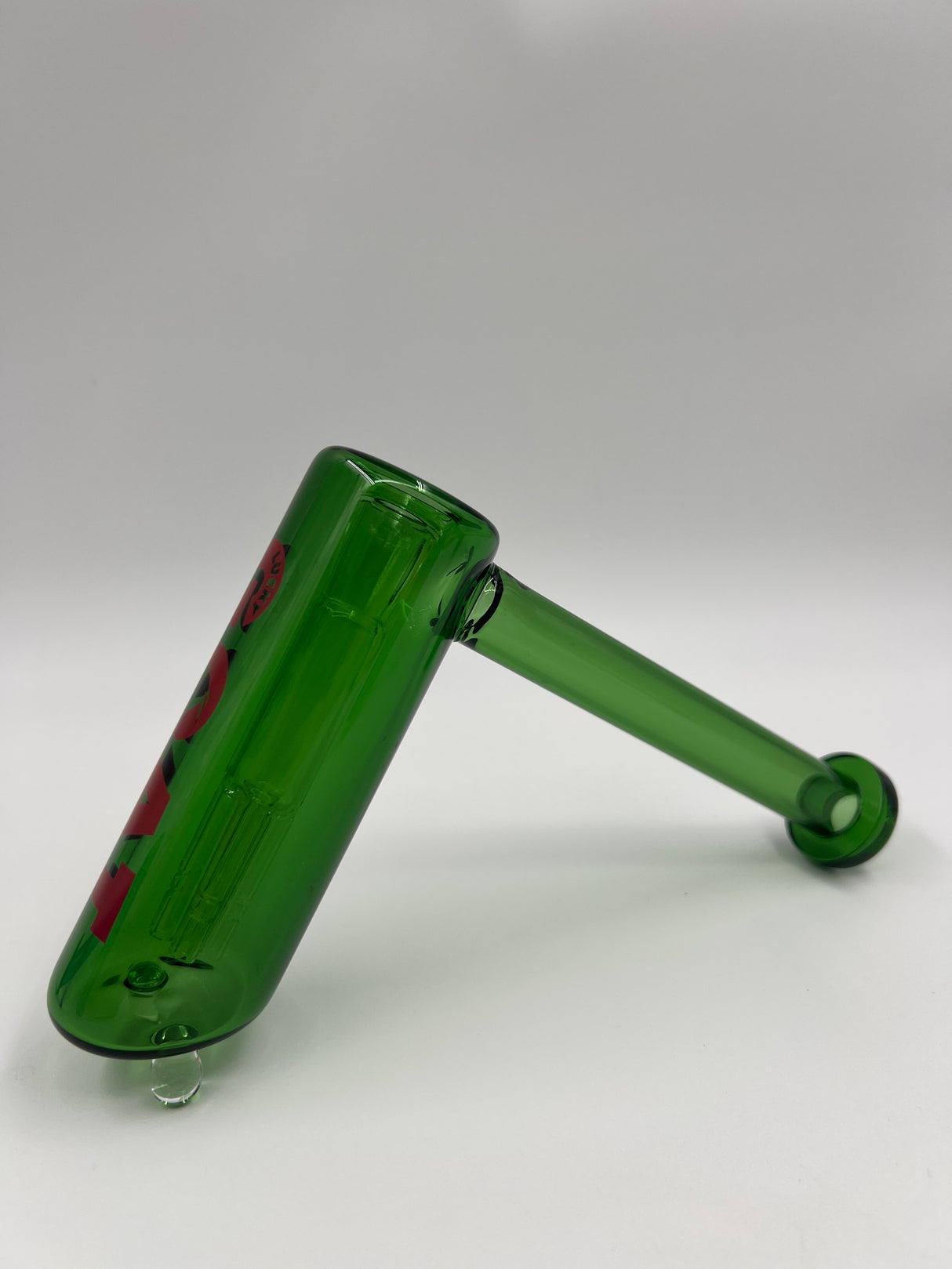 7" Lucky Goat Glass Percolated Hammer Bubbler