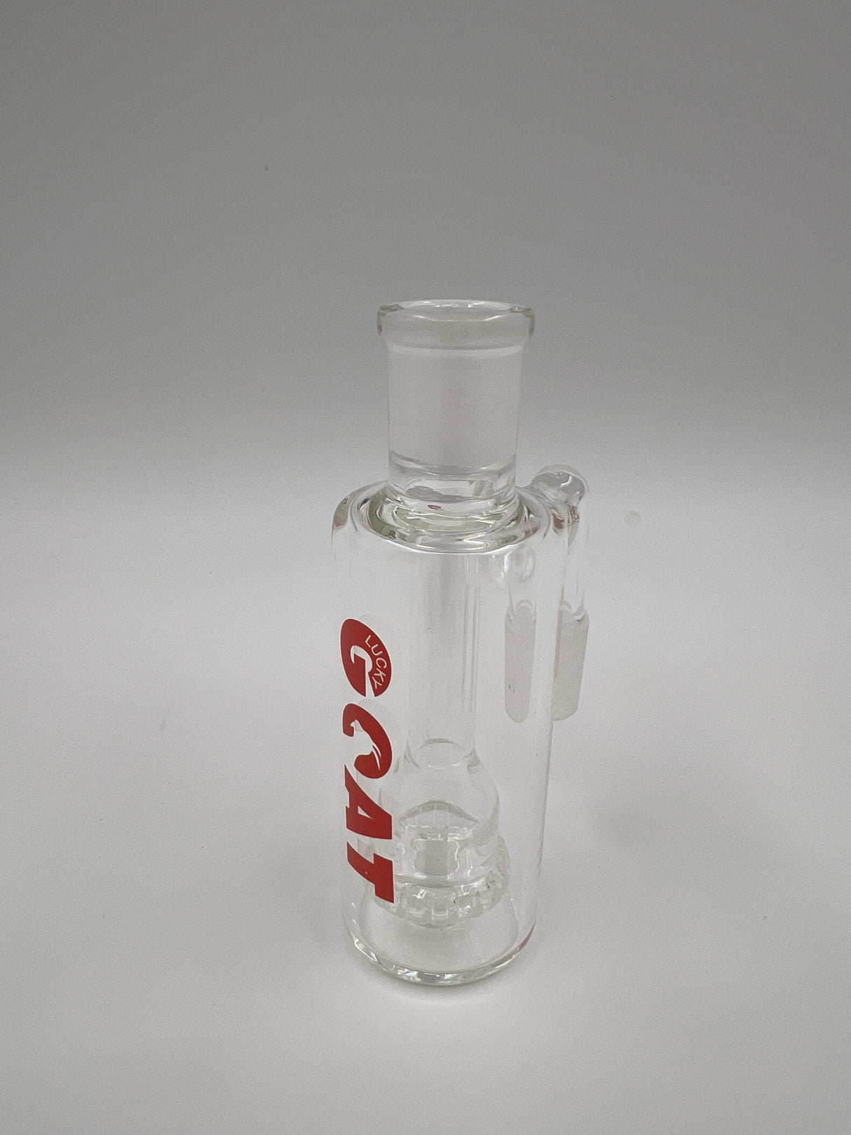 14mm 90 Degree UFO Showerhead Ash Catcher by Lucky Goat Glass