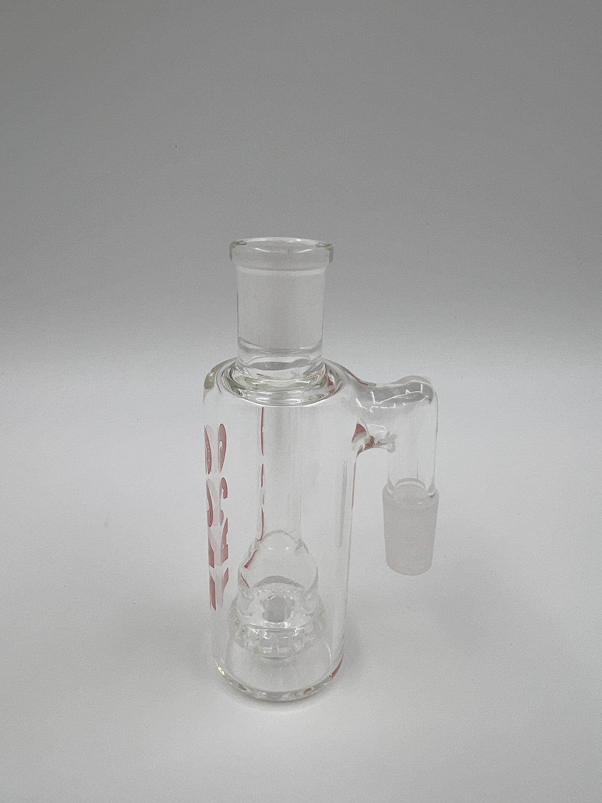 14mm 90 Degree UFO Showerhead Ash Catcher by Lucky Goat Glass