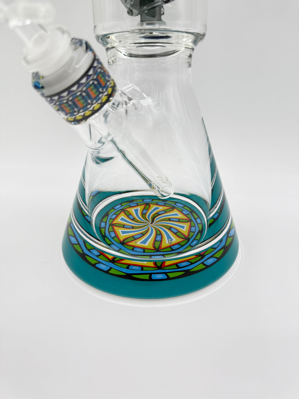 16" Colored Coil Percolator Beaker Bong