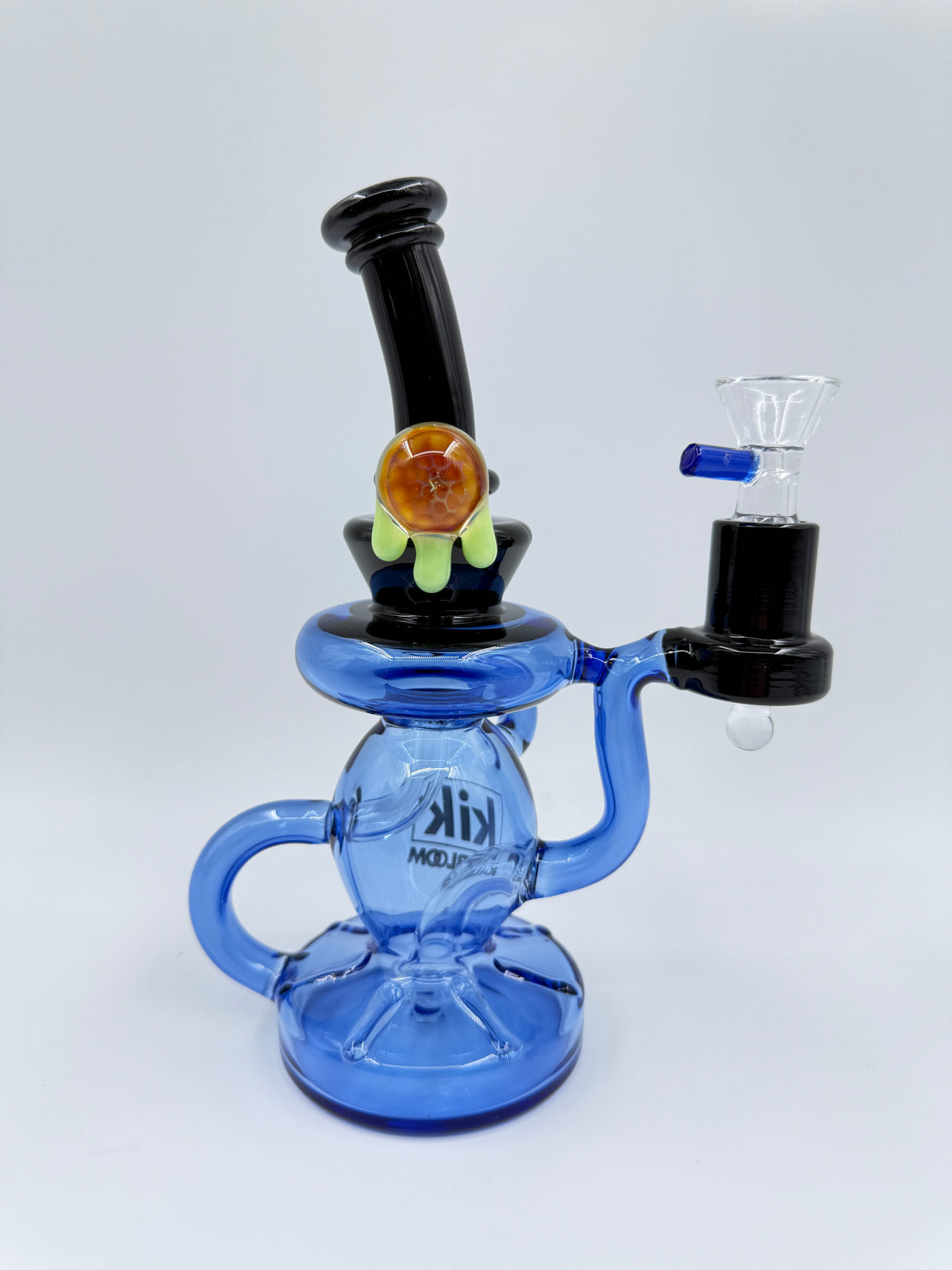 Kik Glass 8" Recycler Box Set