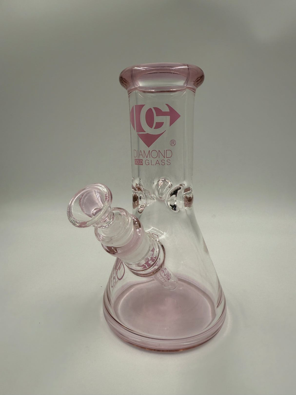 8" THICK Diamond Glass Beaker