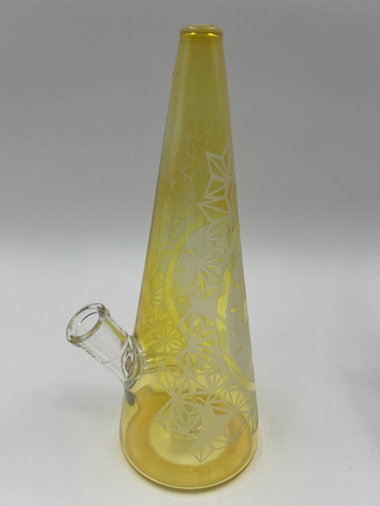 9.5" Sandblasted Cone Bong