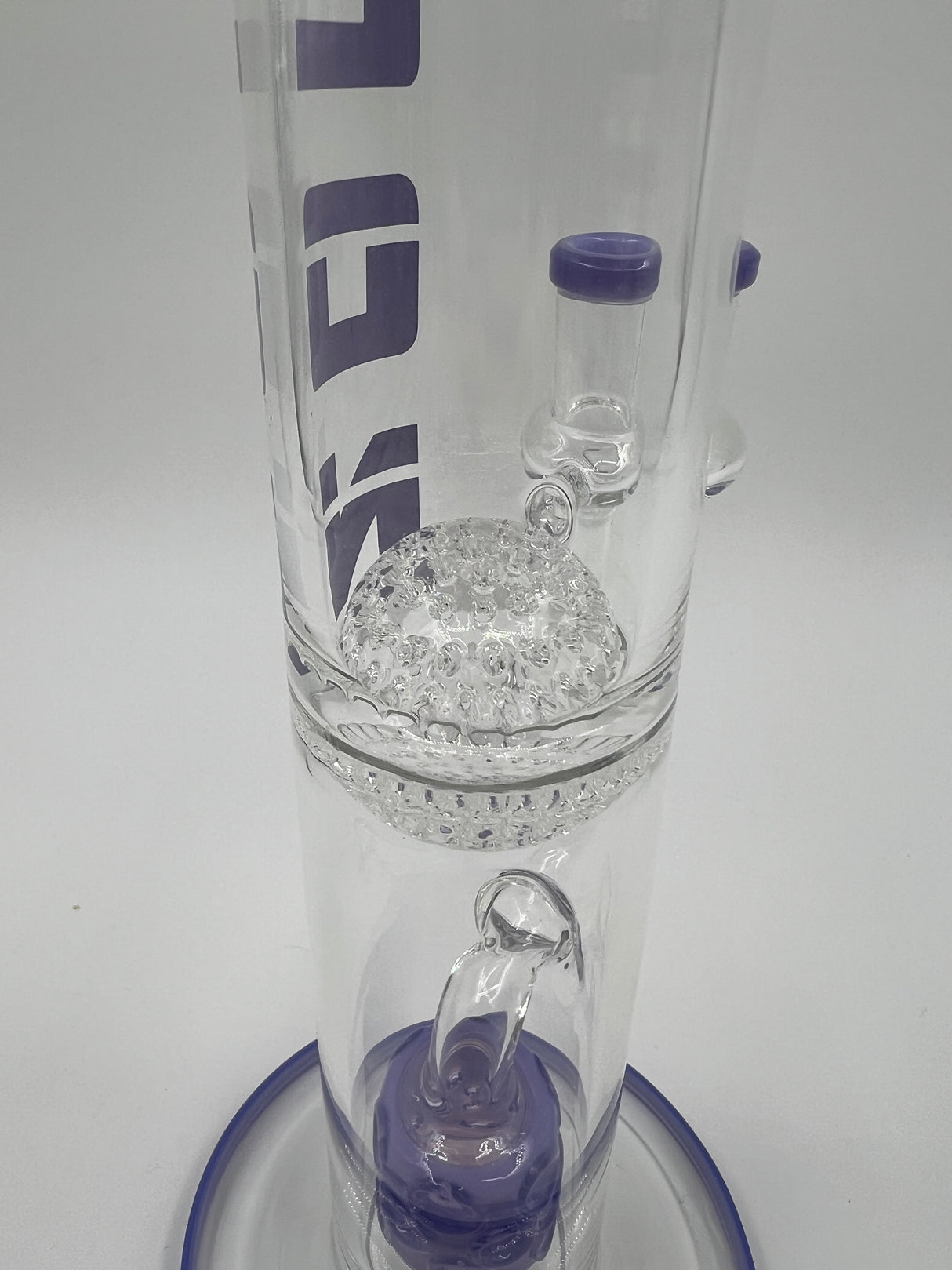 16" ICON Dichroic Marble Straight Tube