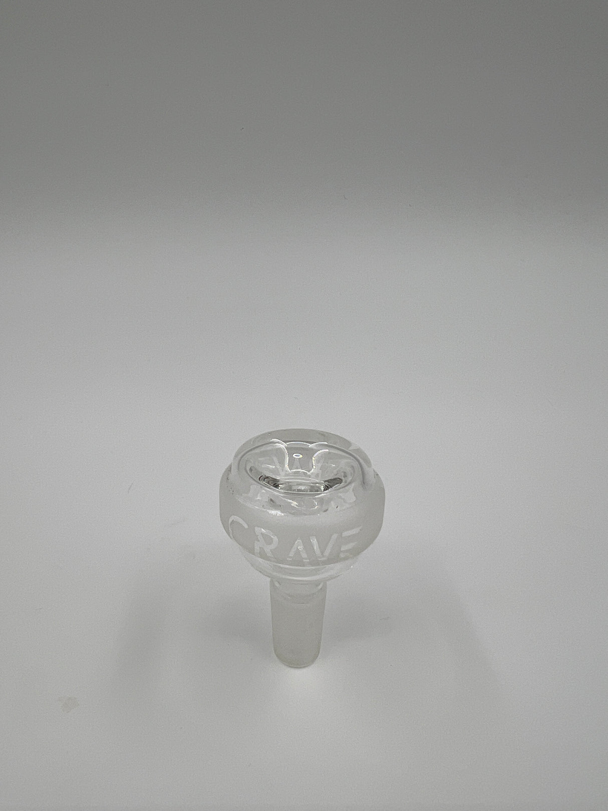 Crave Glass Sandblasted Bong Slide