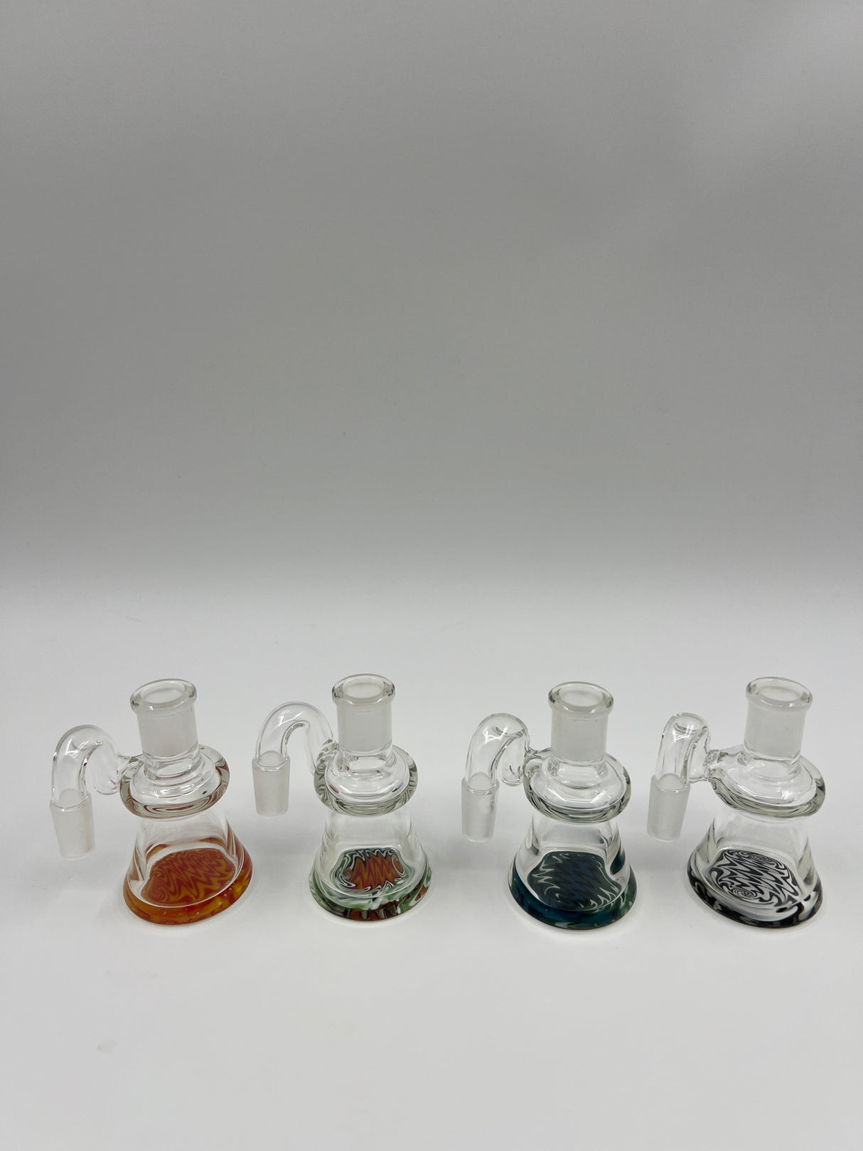 14mm 90 Degrees WigWag Dry Ash Catcher