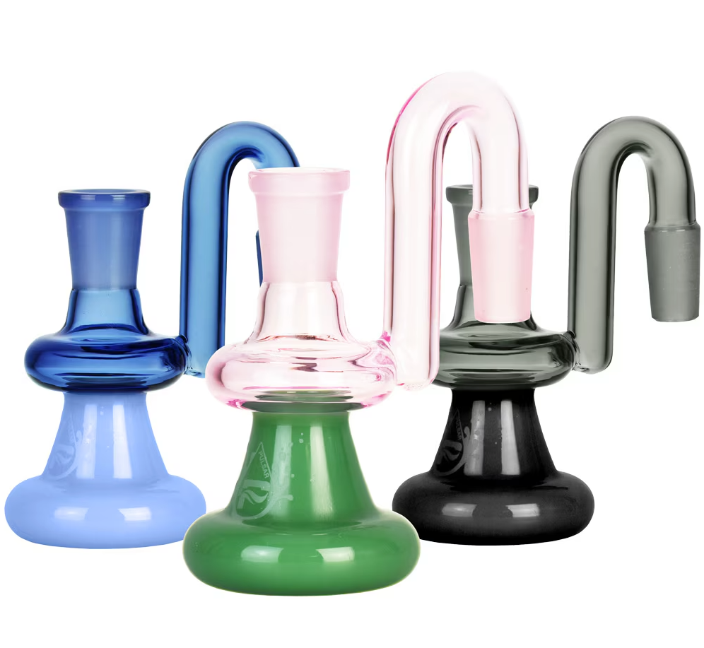 Pulsar Bicolor Dry Ash Catcher | 14mm | Colors Vary