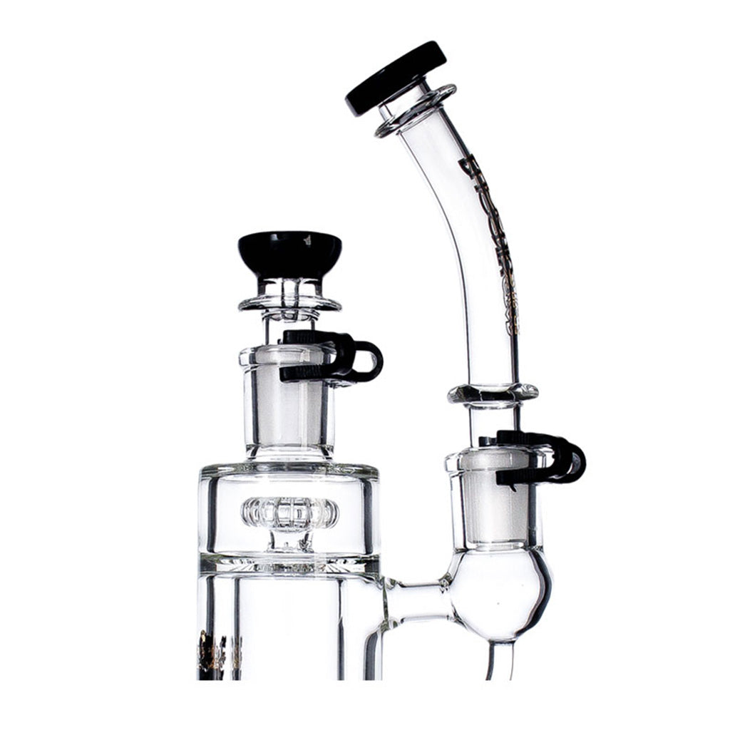 Buy Phoenix Star double showerhead bong black top, order online