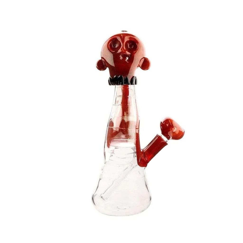 CALAVERA SERPENT GLASS WATER PIPE