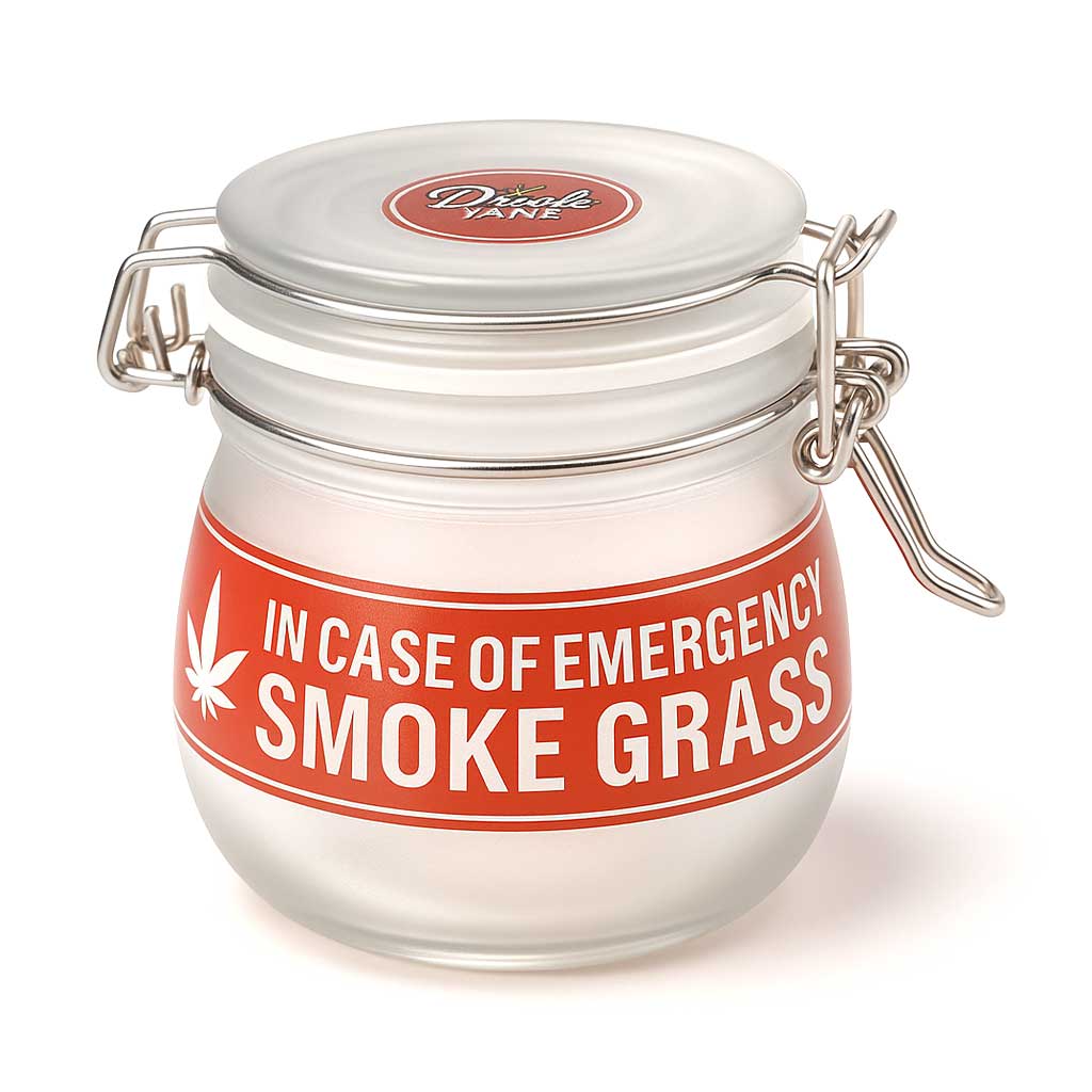 FUJIMA AIRTIGHT GLASS STASH JAR