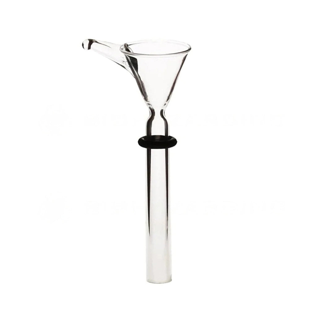 Bowl | Funnel Slider Bowl w/ Handle | 3" - 8mm - Clear