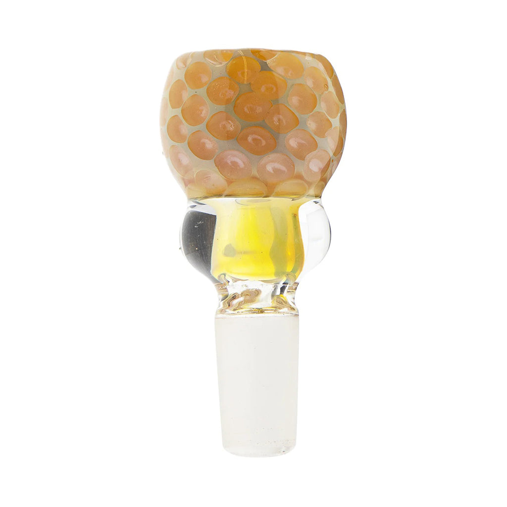Pastel Fumed Borosilicate Glass Honeycomb Bong Bowl - FGC