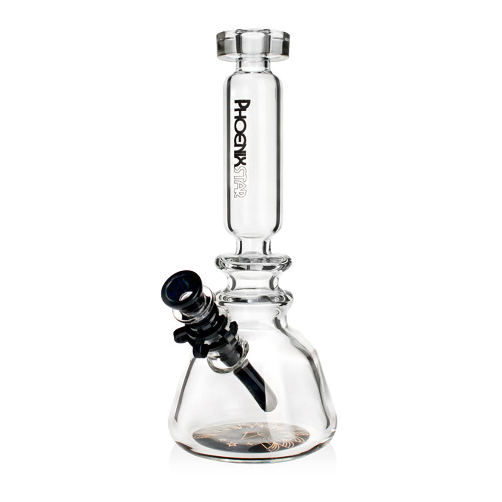 phoenix-star-9mm-12-inch-beaker-bong-black-fat-ass-glass
