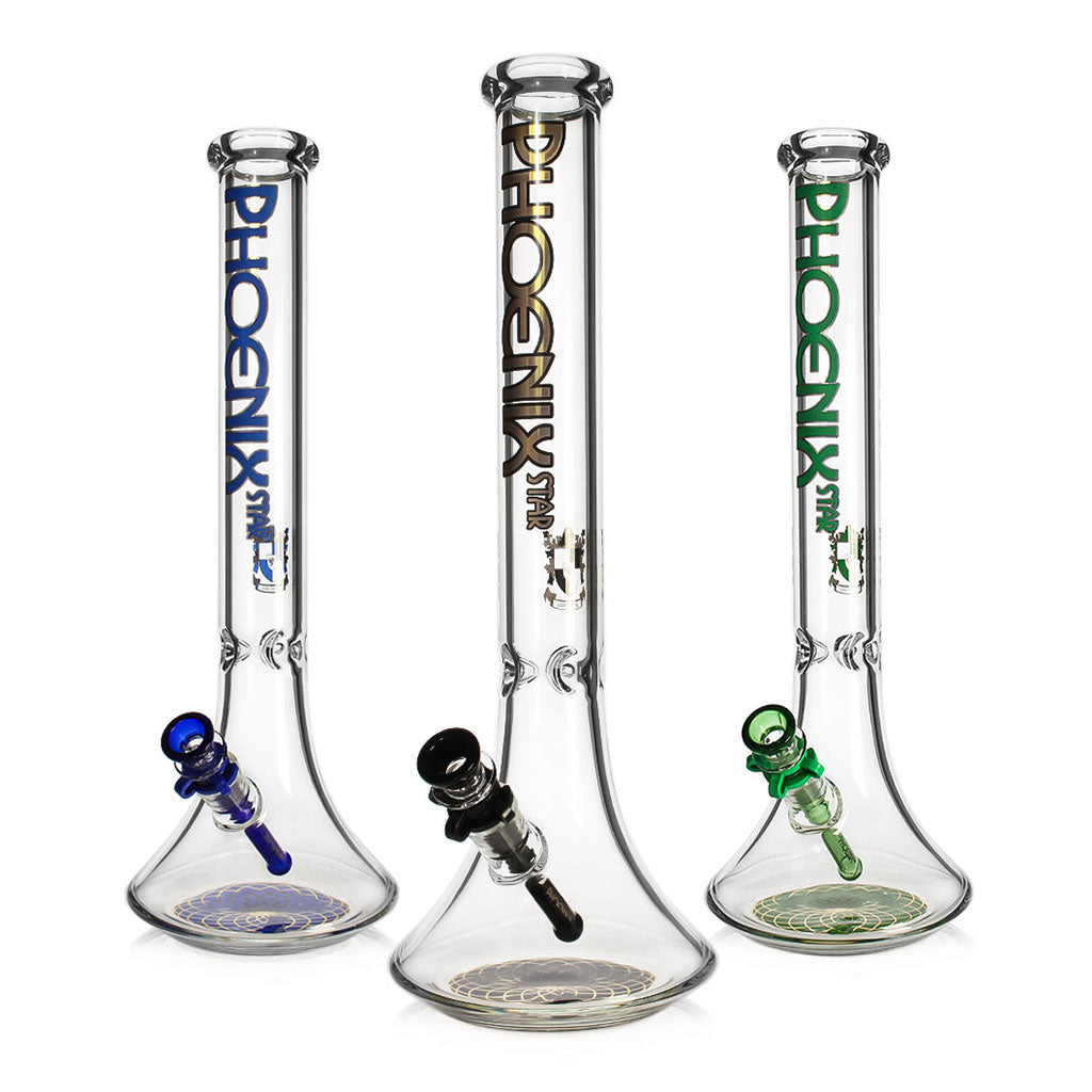 Shop Phoenix Star beaker bongs, all color options, order online