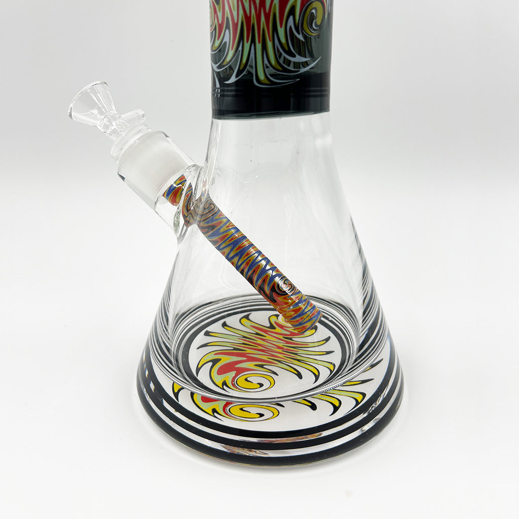 12" WigWag Beaker Bong