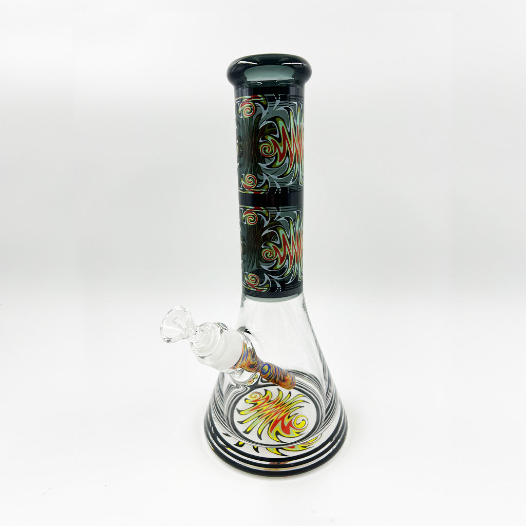12" WigWag Beaker Bong