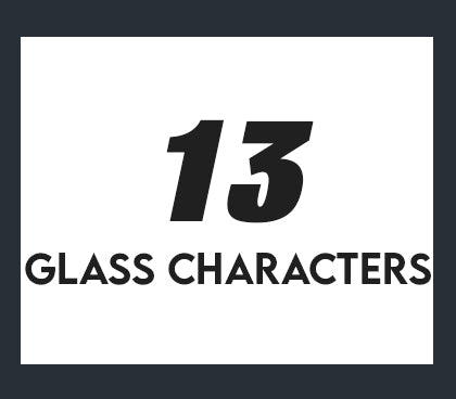 13-Glass-Characters