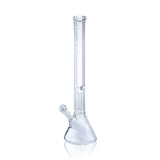 PURE Glass | Classic Beaker Water Pipe | 21" - 14mm - Etch