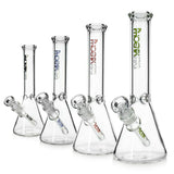 10-inch Phoenix Star assorted color line up thick glass beaker bong at Fat Ass Glass