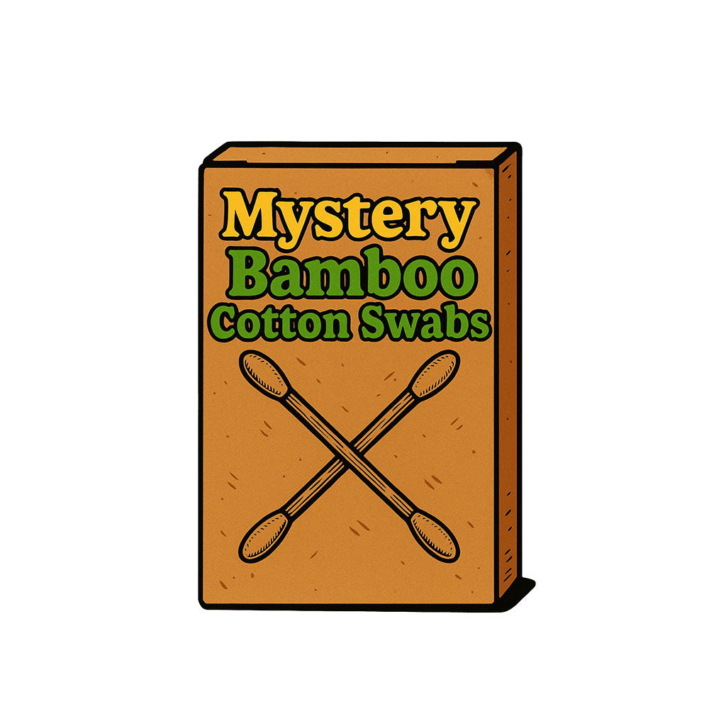 100 Bamboo Goo Cotton Swabs for Cleaning