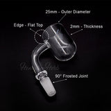 HONEY CYCLONE QUARTZ BANGER - 90° DEGREE | YL-CLOSEOUT