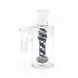 Colorful Swirl Handblown Glass Showerhead Perc Ash Catcher