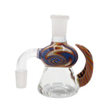 Colorful Swirl Horn Beaker Ash Catcher