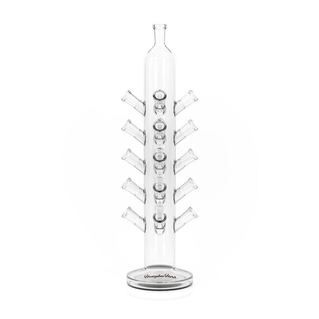 16-piece-vertical-clear-glass-banger-holder-stand